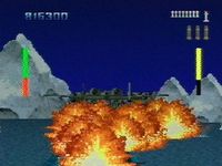 une photo d'Ã©cran de Blue Lightning sur Atari Jaguar CD